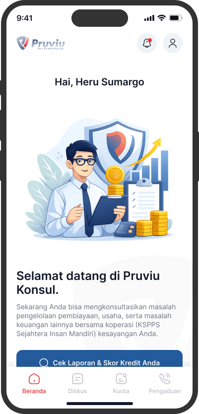 Pruviu Mobile Welcome